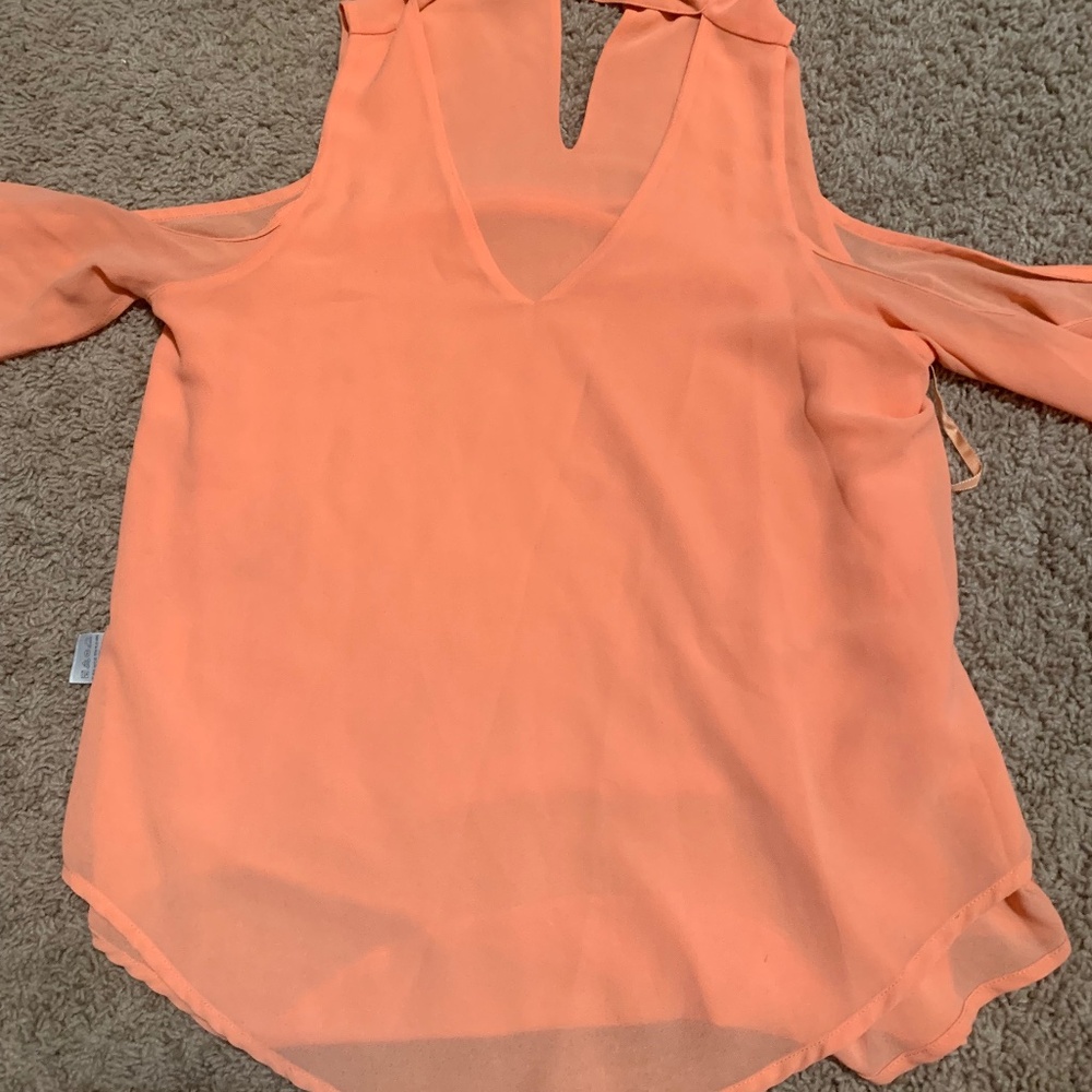 Pink long sleeve shirt